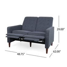 Load image into Gallery viewer, Manville - Contemporary Tufted Loveseat Pushback Recliner
