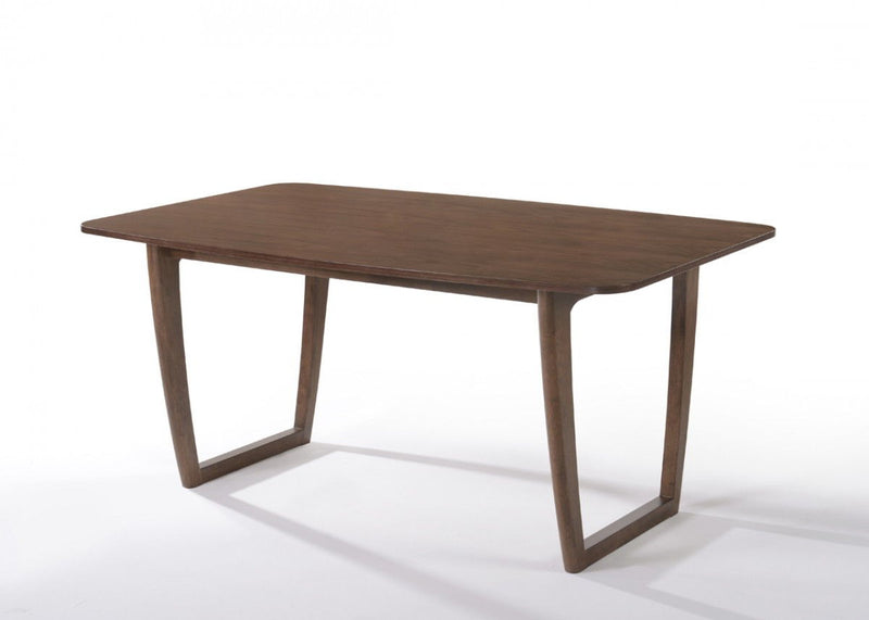 63" Rectangular Dining Table - Brown
