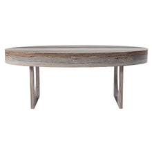 Load image into Gallery viewer, Solid Wood And Manufactured Wood Oval Coffee Table - Brown
