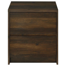 Load image into Gallery viewer, Transitional Nightstand With Dual USB Charging And Motion Sensor Light
