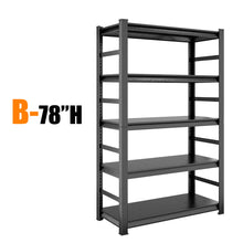 Load image into Gallery viewer, 5 Tier Heavy Duty Shelving Unit Adjustable Shelving Units
