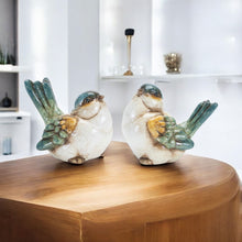 Load image into Gallery viewer, Figurine Tabletop Sculpture (Set of 6) - Blue / Terracotta
