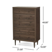 Load image into Gallery viewer, Nystrom - Mid Century Modern 5 Drawer Dresse

