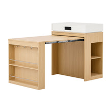 Load image into Gallery viewer, Extendable Dining Table With Folding Top
