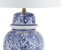 Load image into Gallery viewer, 30" Novelty Table Lamp With Drum Shade - Blue
