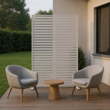 Load image into Gallery viewer, Three Panel Screen Room Divider (562880) - White
