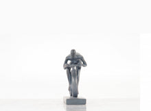 Load image into Gallery viewer, Minimalist Cyclist Finish Statue - Black
