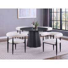 Load image into Gallery viewer, Dorgan - 5 Piece Round Dining Set - Black
