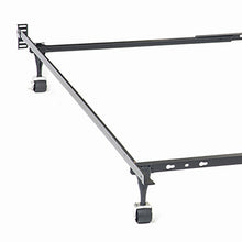 Load image into Gallery viewer, Deverton - Queen / Eastern King / California King Bed Frame With Center Support And Adjustable Design - Black
