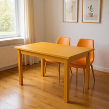 Load image into Gallery viewer, 48" Solid Wood Dining Table - Goldenrod
