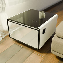 Load image into Gallery viewer, Modern Smart Side Table With Built-In Fridge, Wireless Charging, Temperature Control, Power Socket, USB Ports, Outlet Protection, Induction Light
