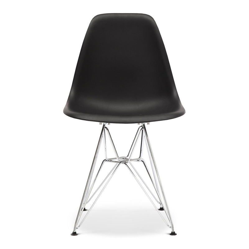 Steel Dining Side Chair - Black