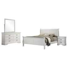Load image into Gallery viewer, Mckee - 4 Piece Queen Bedroom Set, Includes Bed, Nightstand, Dresser And Mirror - White
