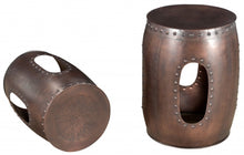 Load image into Gallery viewer, Iron Round End Tables - Copper
