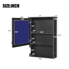 Load image into Gallery viewer, Wall Mounted Bathroom Storage Cabinet With Mirror, Soft Closing Hinges
