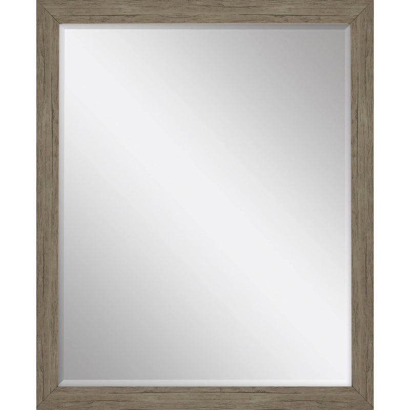 31" Accent Mirror - Light Brown