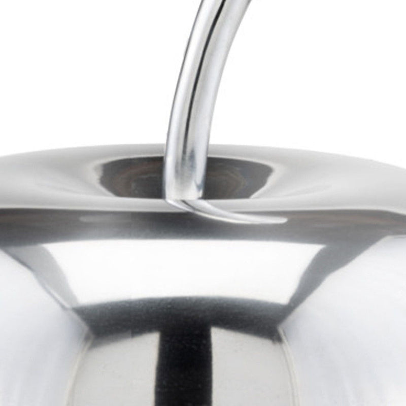 Buffed Decorative Apple Tabletop Sculpture (354642) - Silver
