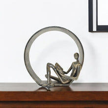 Load image into Gallery viewer, Man Tabletop Sculpture (568332) - Pewter
