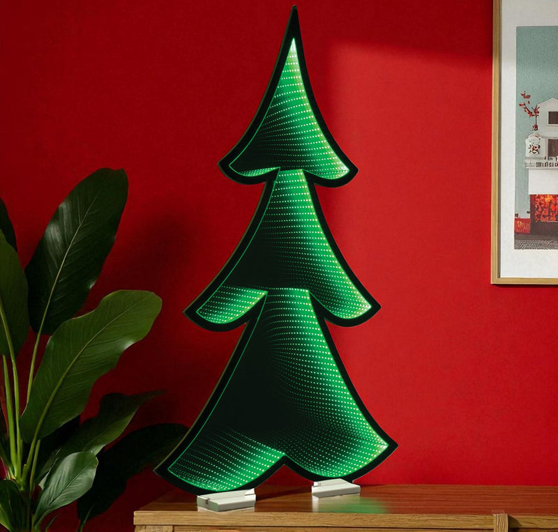 Trees Christmas Christmas Tree Tabletop Sculpture With LED (633775) - Green
