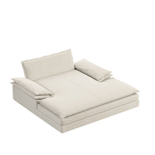 Load image into Gallery viewer, Modern Oversized Double Chaise Lounge Chair
