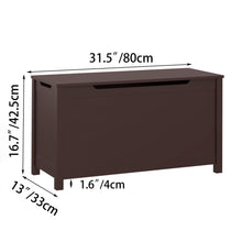 Load image into Gallery viewer, Toy Box Storage With Safety Hinged Lid
