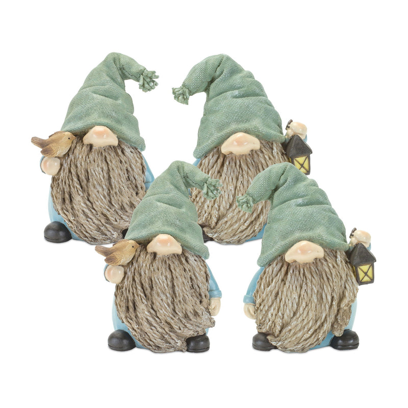 Poly Gnomes (Set of 4) - Blue / Green