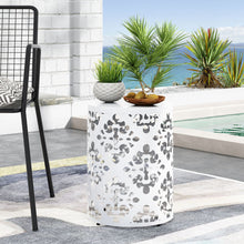 Load image into Gallery viewer, Outdoor Metal Modern Design End Table
