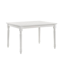 Load image into Gallery viewer, 48" Solid Wood Dining Room Table - White
