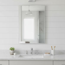 Load image into Gallery viewer, Aluminum Framed Bathroom Vanity Mirror - Silver
