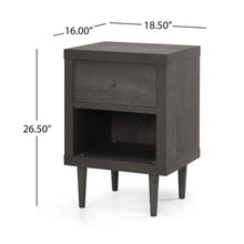 Load image into Gallery viewer, Nystrom - Single Drawer Nightstand
