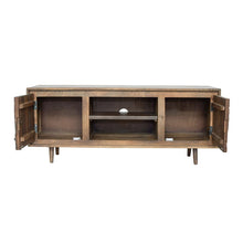 Load image into Gallery viewer, TV Cabinet With Recycle Wood 2 Door - Brown
