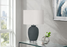 Load image into Gallery viewer, Lighting, Table Lamp, Ceramic, Contemporary - Blue
