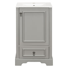 Load image into Gallery viewer, Bathroom Vanity With Sink, Soft Close Door, Adjustable U-Shaped Shelf
