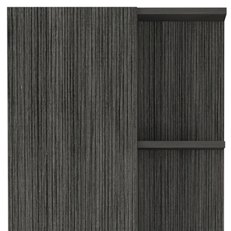 Wood Accent Cabinet With Single Door (477596) - Gray