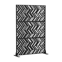 Load image into Gallery viewer, Three Panel Screen Room Divider (562850) - Black
