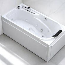 Load image into Gallery viewer, Xavier - Single Corner Massage Bathtub - Milk White
