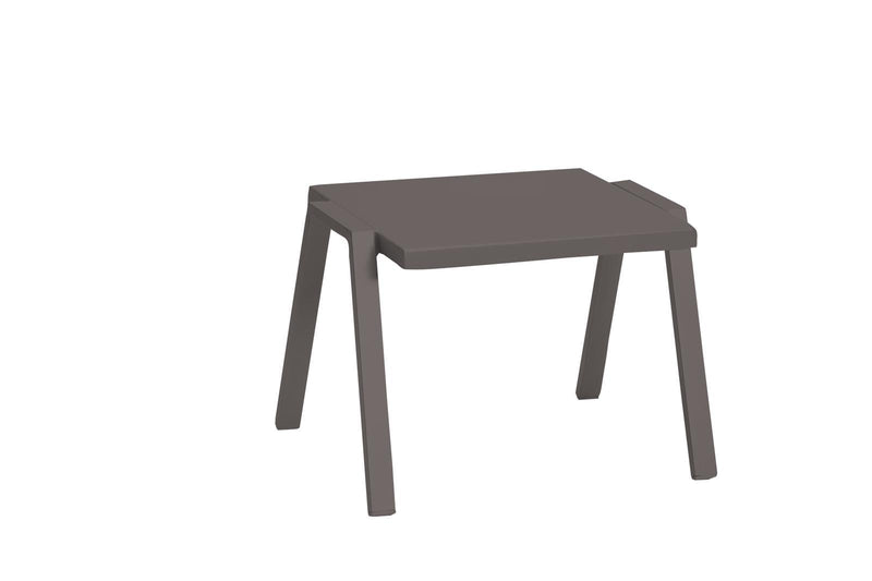 Aluminum End Table - Taupe