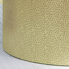 Load image into Gallery viewer, Braeburn - Handcrafted Round Coffee Table Hammered Surface
