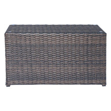 Load image into Gallery viewer, Wicker Outdoor Sectional With Weather Resistant Cushions And Table
