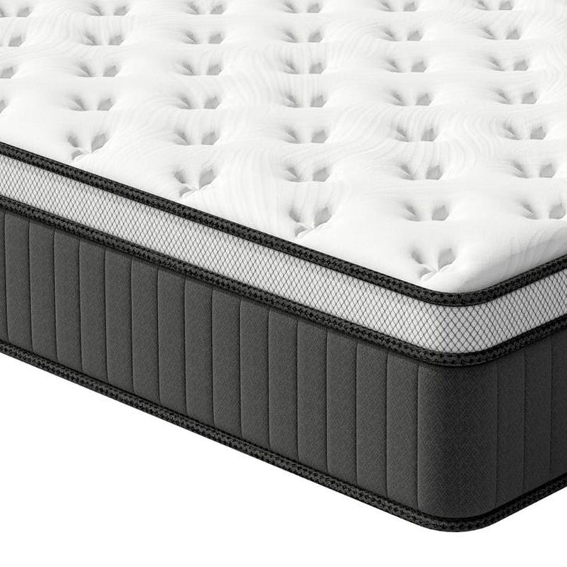 Memory Foam Medium Euro Top Hybrid Mattress (748773) - Full Double