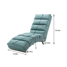 Load image into Gallery viewer, Massage Chaise Lounge Indoor With Remote Control, Ergonomic Electric Massage Lounger
