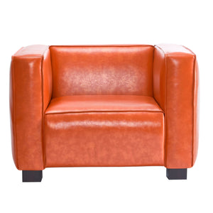 Vortexia - Club Chair With Tuxedo Design