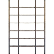 Load image into Gallery viewer, Six Tier Bookcase (392220) - Brown
