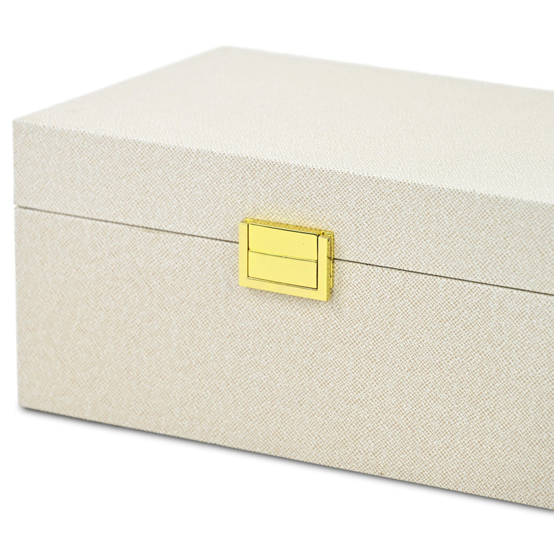 Hand Painted Decorative Box (Set of 2) - Gold