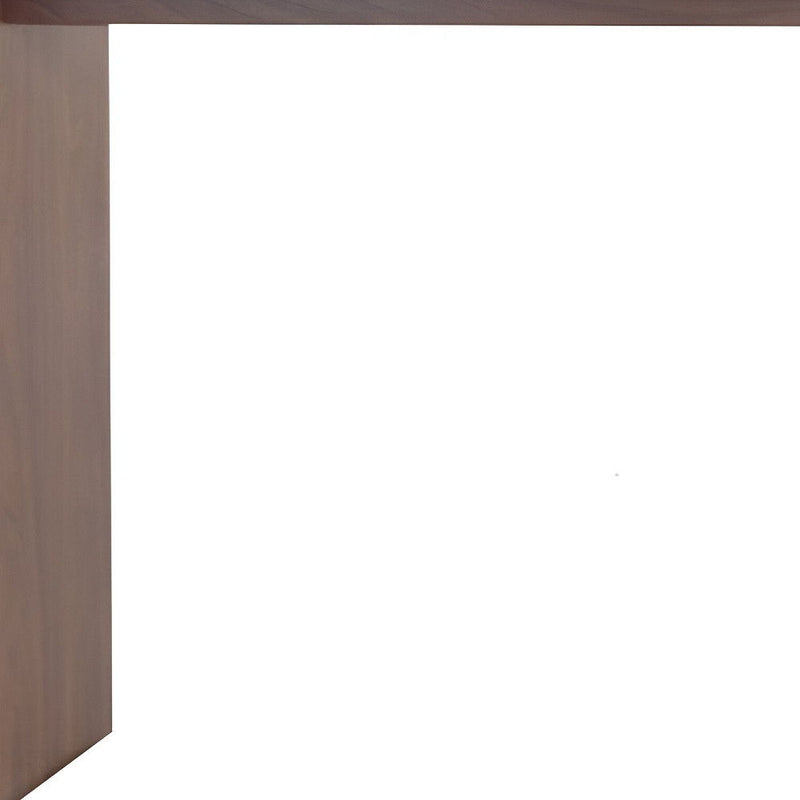 60" Wood Recgular Bar Table - Brown