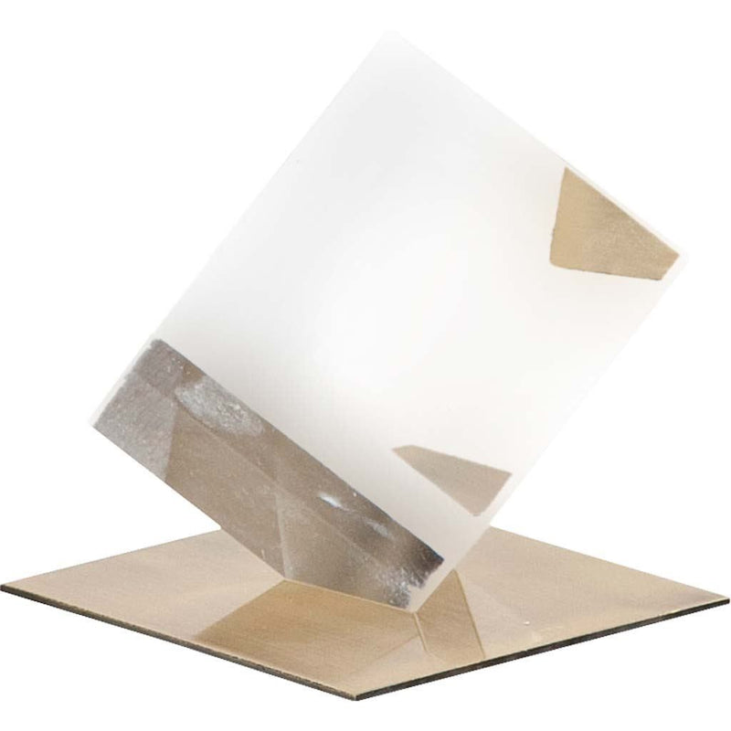 Optical Cube Sculpture (392389) - Gold