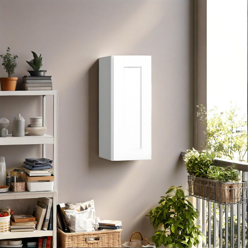 Shaker Wall Cabinet With 2 Adjustable Shelves