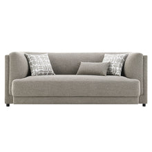 Load image into Gallery viewer, Glenda - Sofa With 3 Pillows - Gray Chenille
