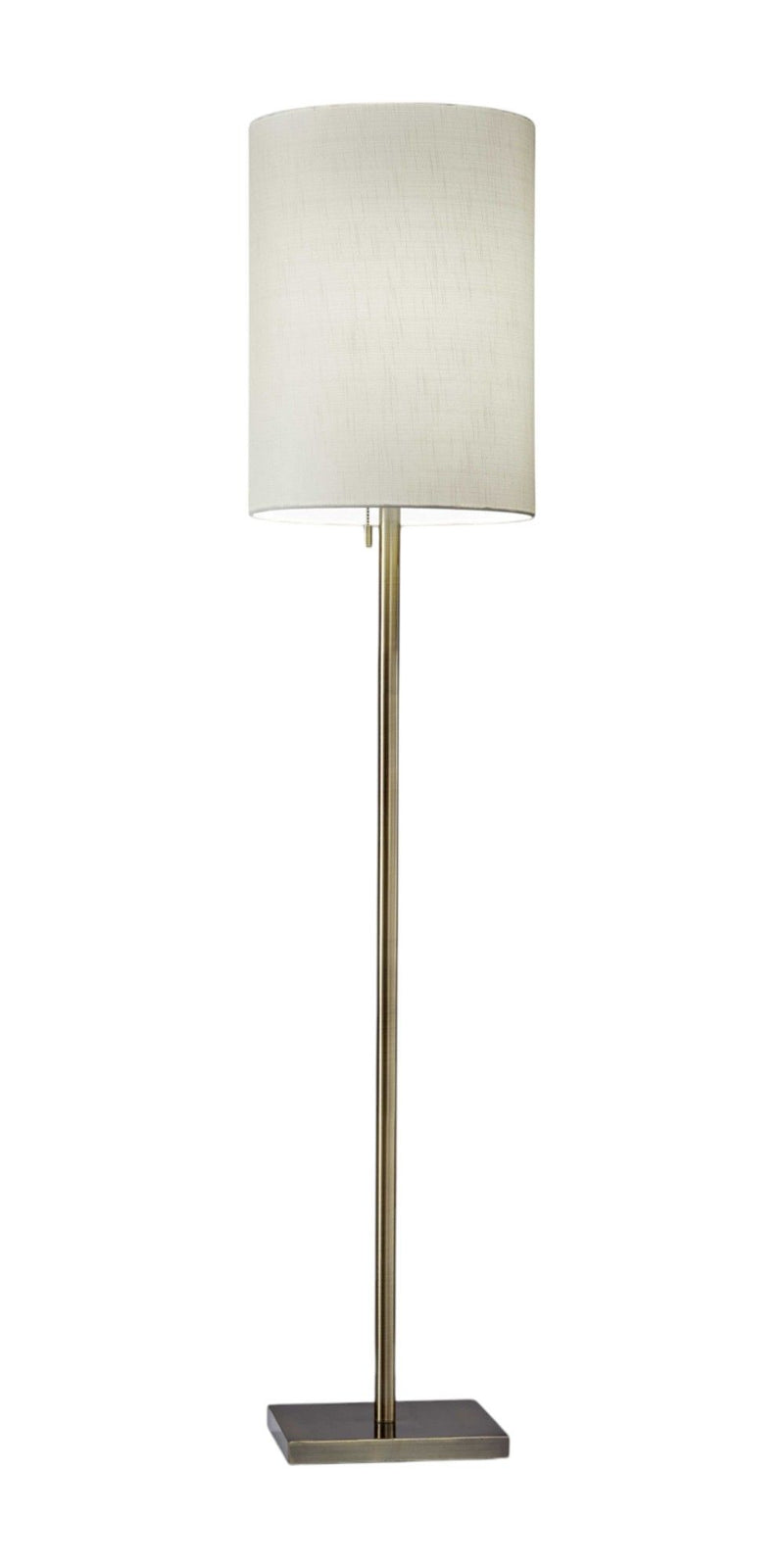 Floor Lamp Classic Silhouette - Brass / White