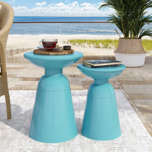Load image into Gallery viewer, Serenita - Outdoor Side Tables With Flared Design (Set of 2)
